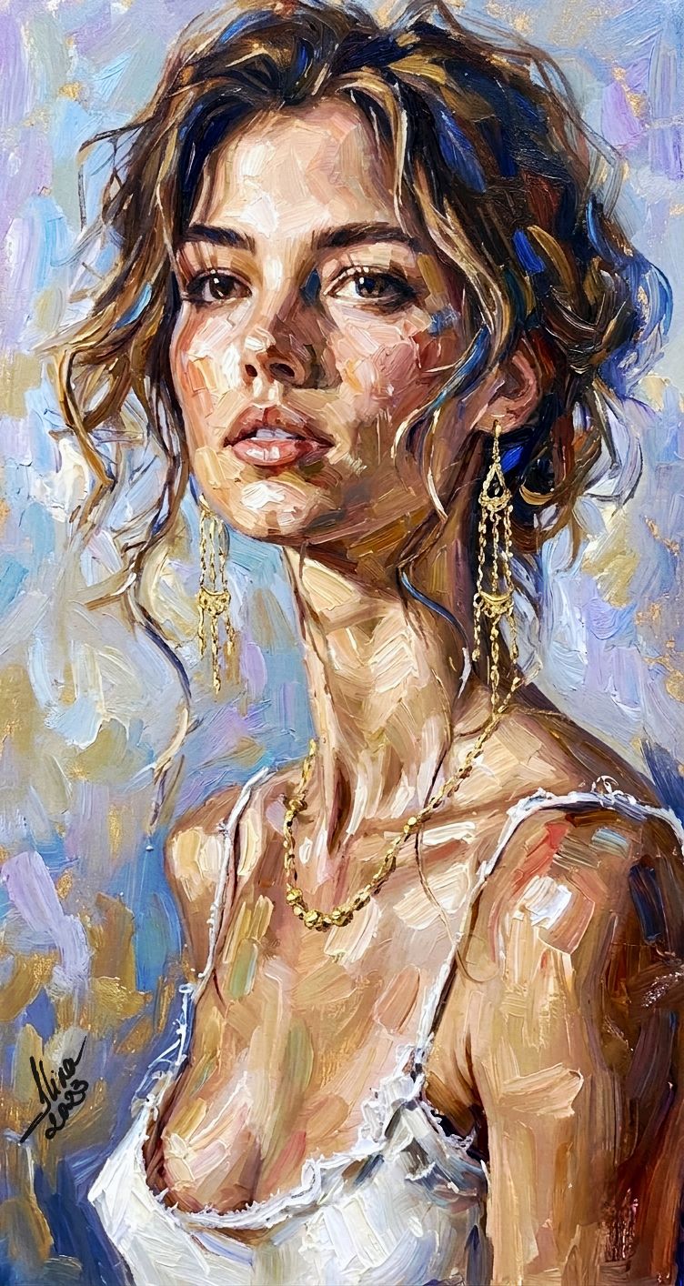 ArteDiAlina.com painting: Self confidence